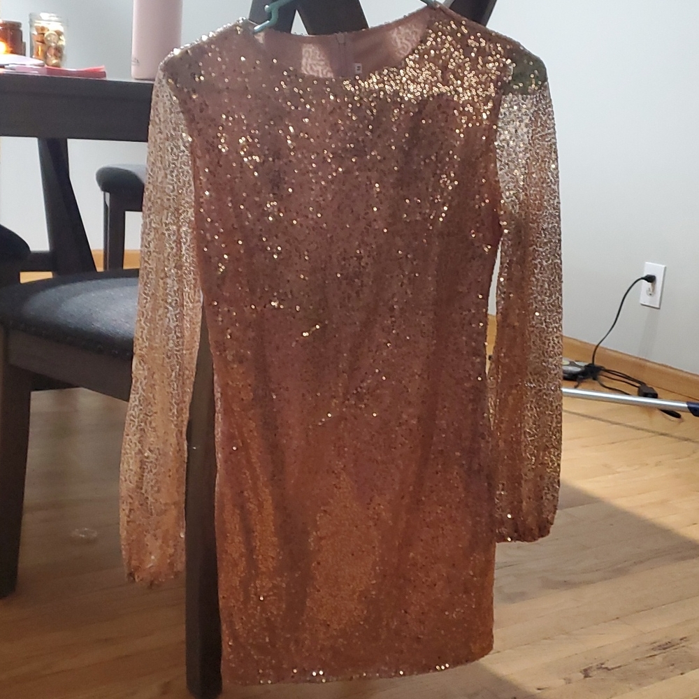 Womens sequins dress